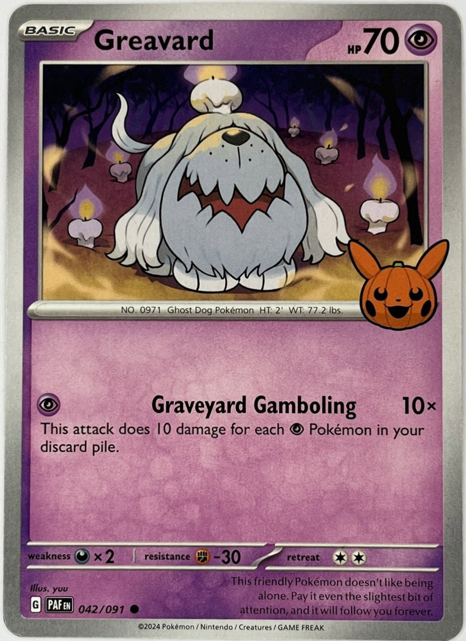 Greavard 042/091 — Trick or Trade BOOster Bundle 2024